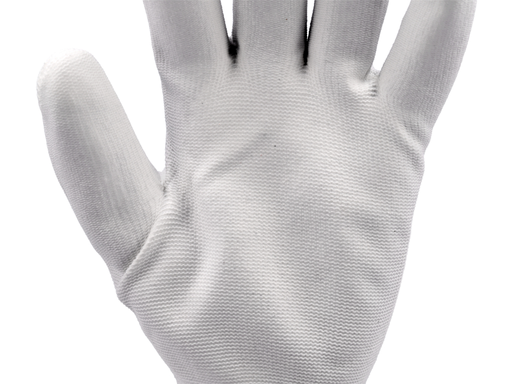 WORKING GLOVES WHITE 10" [6]