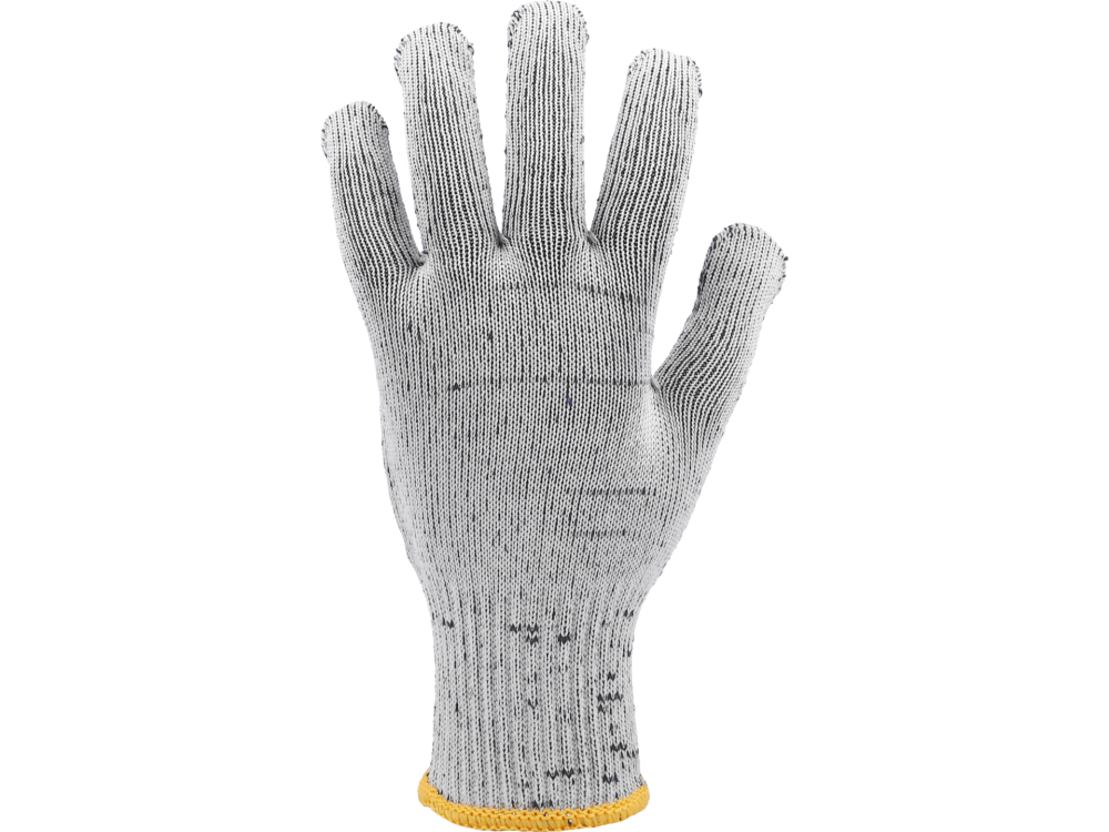 SPOTTED COTTON GARDEN GLOVES PVC CROSS10 [3]