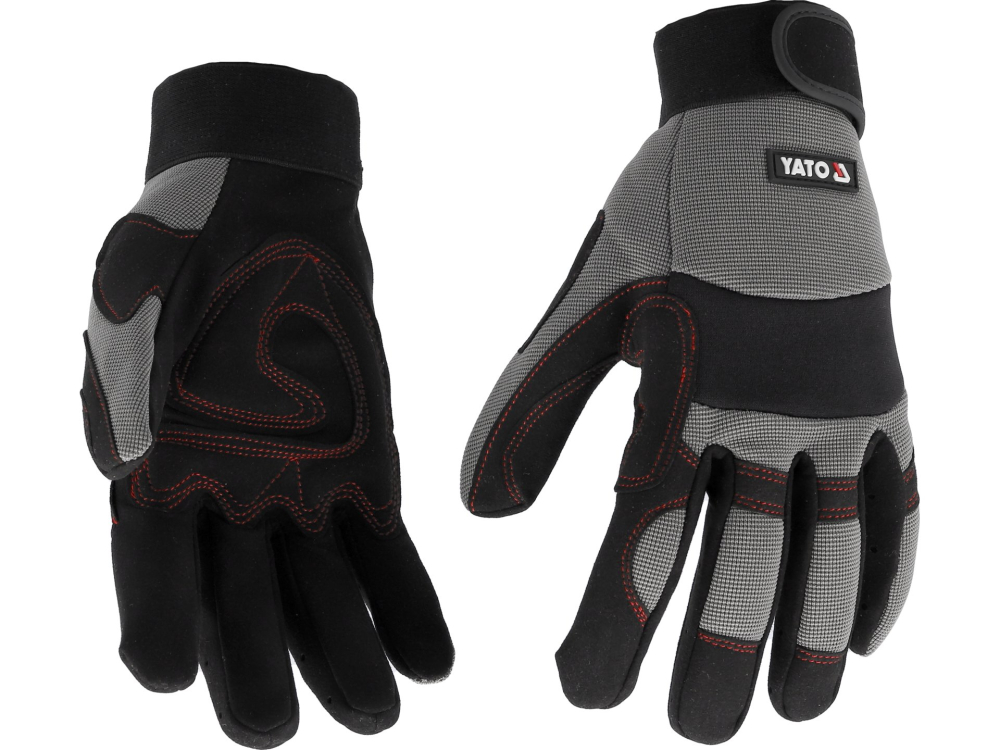 SYNT. LEATHER GLOVES ANTI CORNS PROTECT. S. 10 [2]
