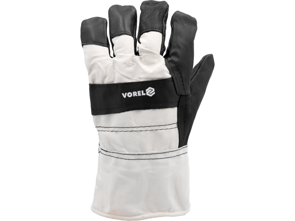 INSULATED COTTON-LEATHER GLOVES SIZE 11"/ L [3]