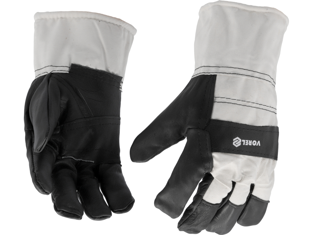 INSULATED COTTON-LEATHER GLOVES SIZE 11"/ L [2]