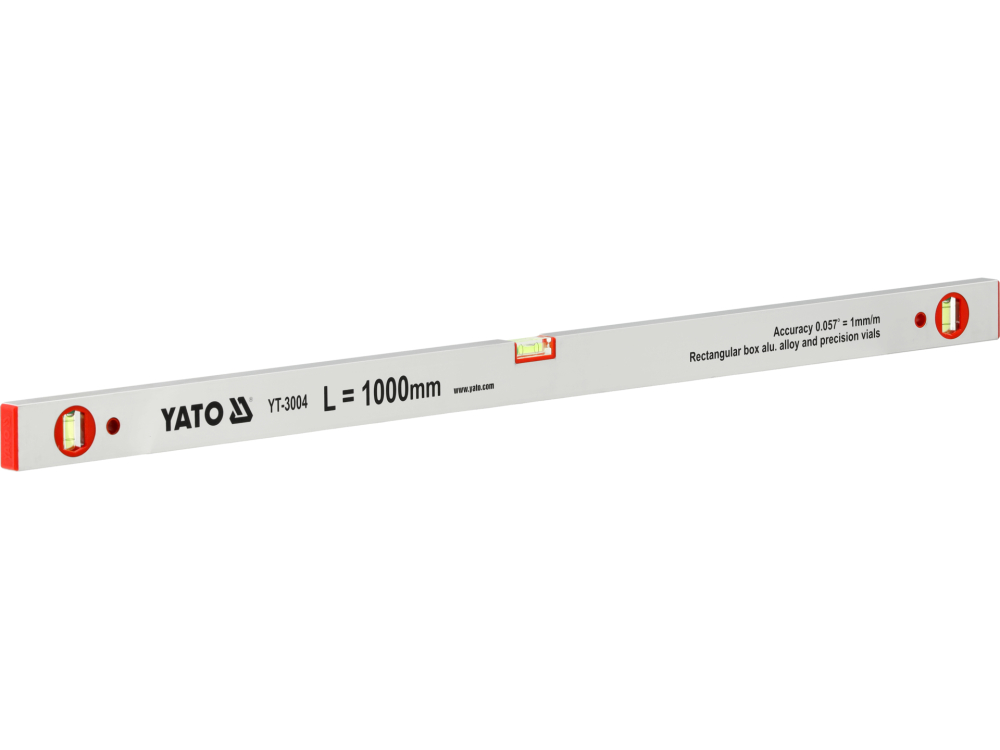 ALUMINIUM LEVEL, 3 VIALS 1000 MM [2]