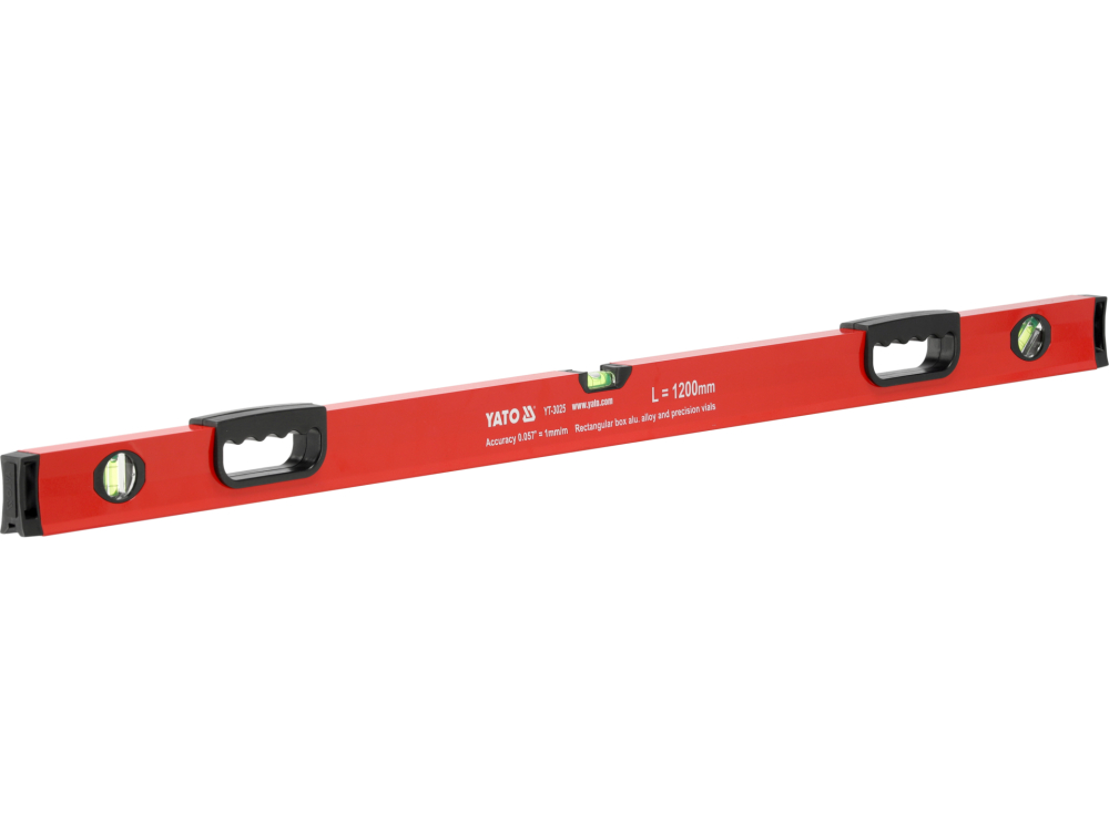 ALUMINIUM LEVEL, 2 HOLDERS 1200 MM [2]