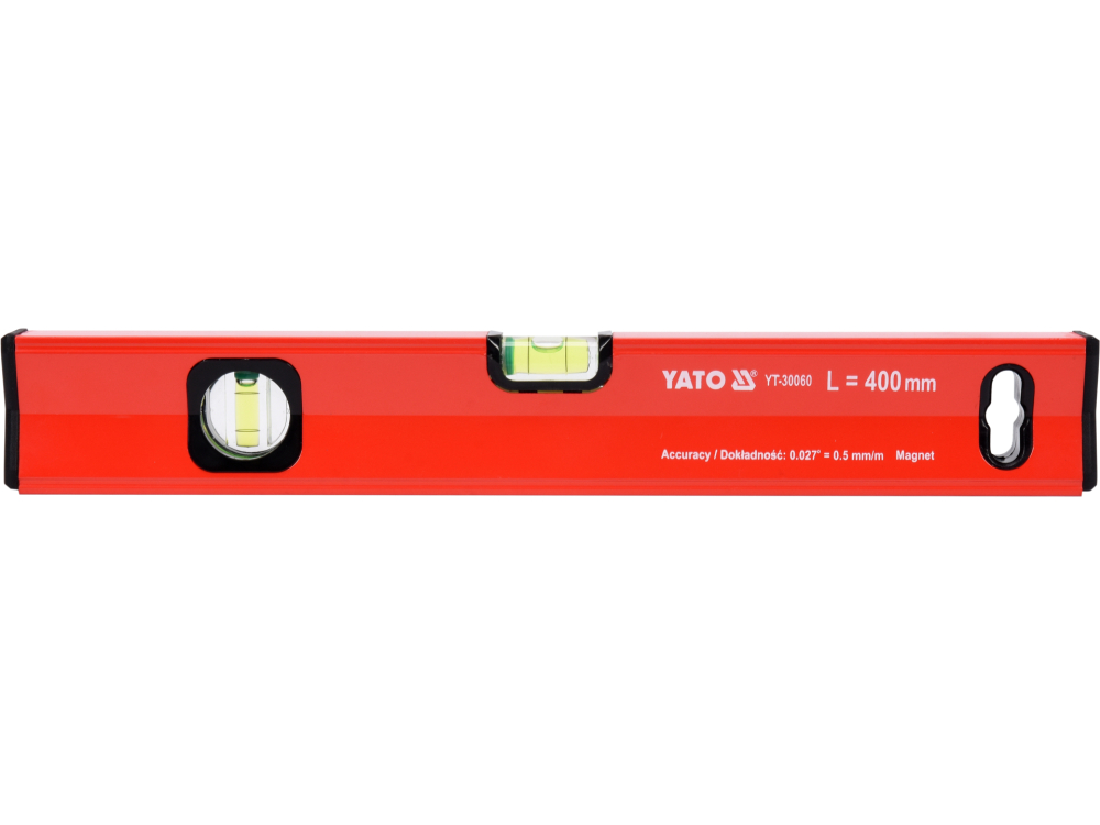 MAGNETIC ALUMINIUM LEVEL 400MM [2]