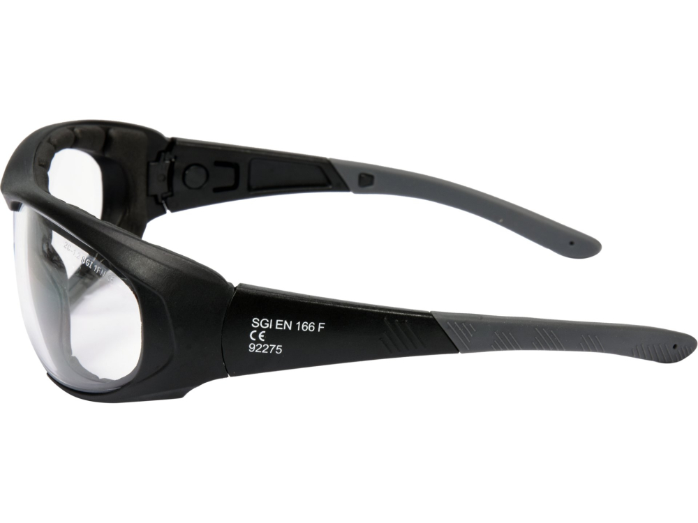 CLEAR GOGGLES WITH STRAP [2]