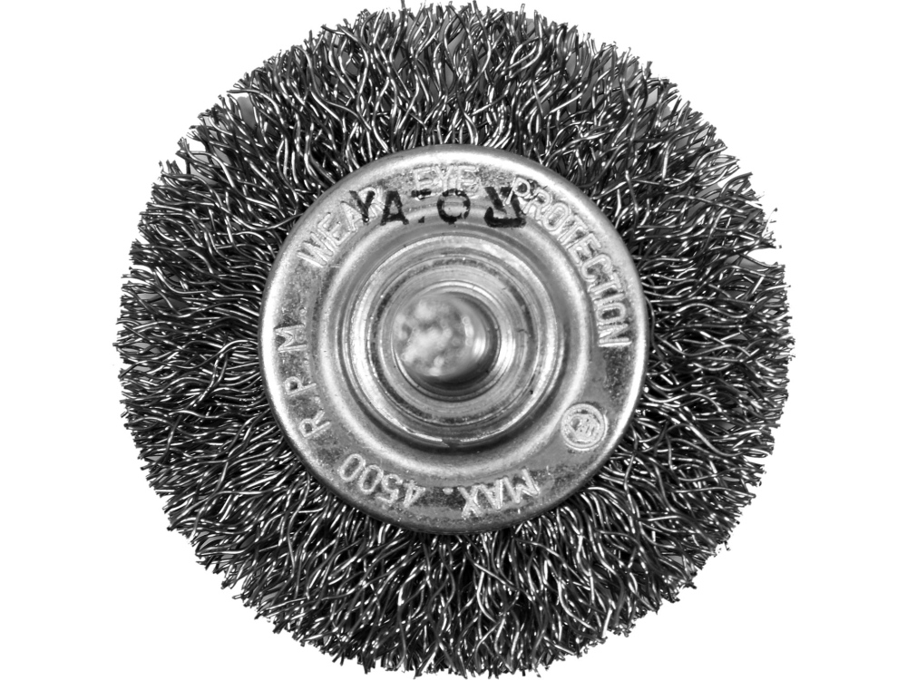 WIRE BRUSH 50MM INOX FOR DRILL [2]