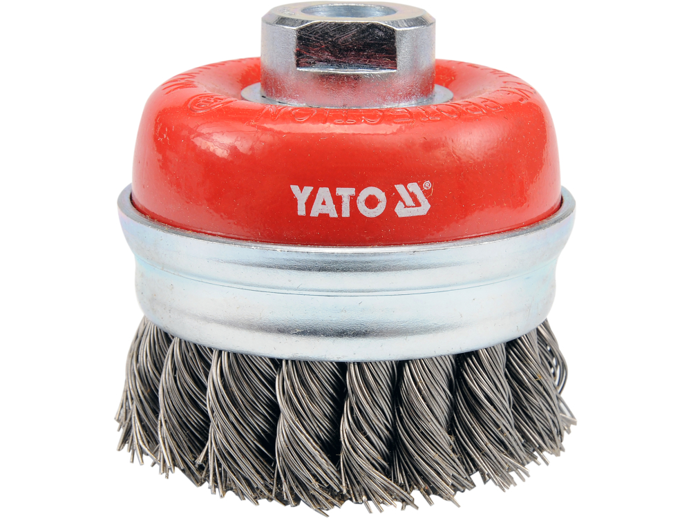 CUP BRUSH, TWIST INOX WIRE [2]