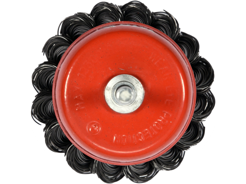 CUP BRUSH 65MM FOR DRILL KNOTTED [2]