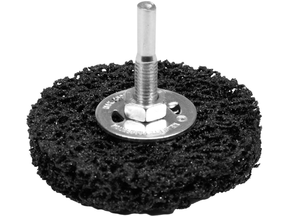 WIRE BRUSH 75MM POLY ABRASIVE FOR DRILL [2]