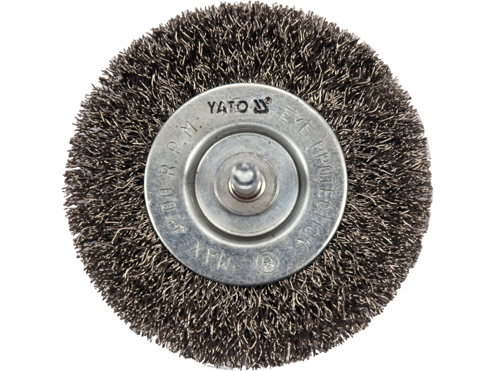 WIRE BRUSH 75MM INOX FOR DRILL [2]