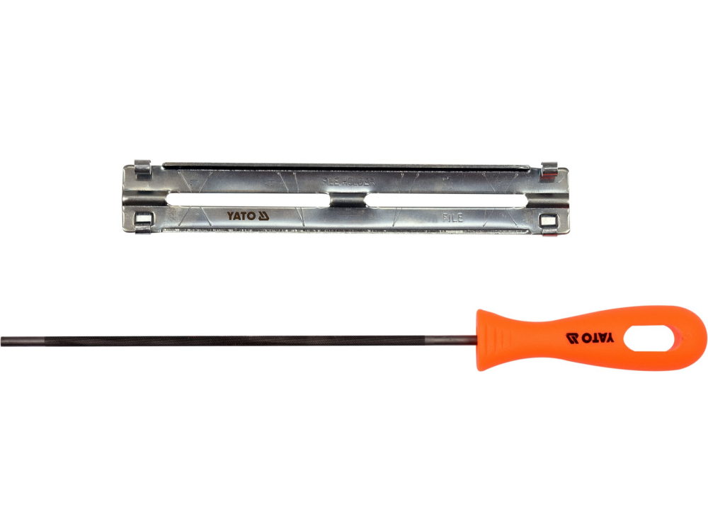 CHAIN SAW FILE WITH GUIDE 4.0MM [3]