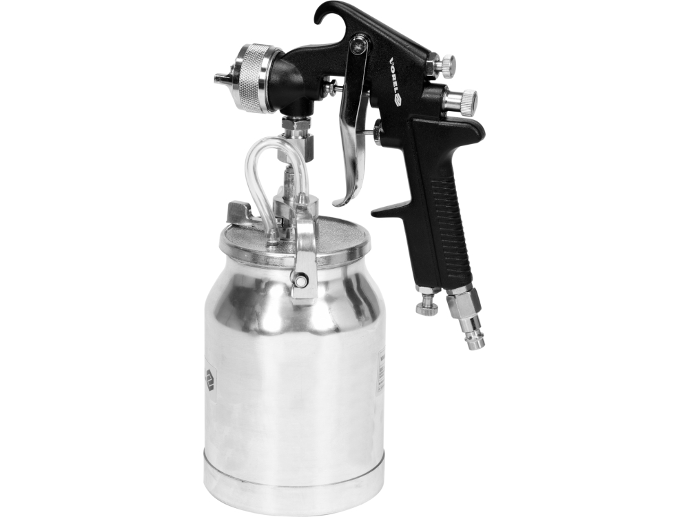 SPRAY GUN WITH FLUID CUP HVLP 1000ML [2]