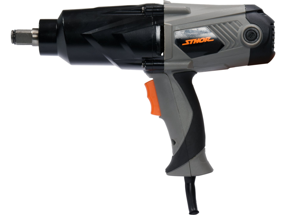 ELECTRIC IMPACT WRENCH 3/4" 1100W/ 800NM WITH SOCKETS 24, 30, 32, 36MM  AND CABLE 4M [2]