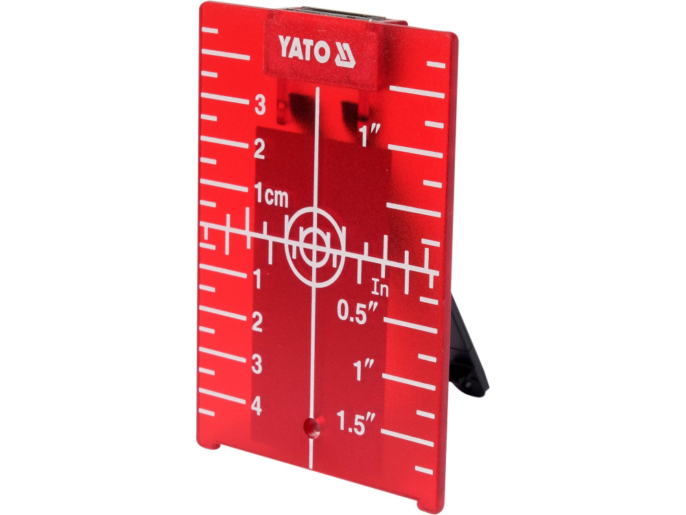 RED LASER TARGET CARD WITH MAGNET [2]