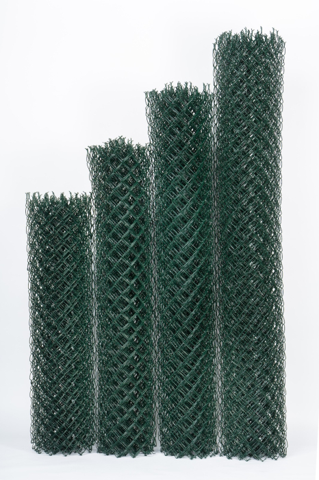 Plasa de gard impletita plastifiata verde RAL6005, grosime fir 2.8 mm, 2000 x 10 ml [3]