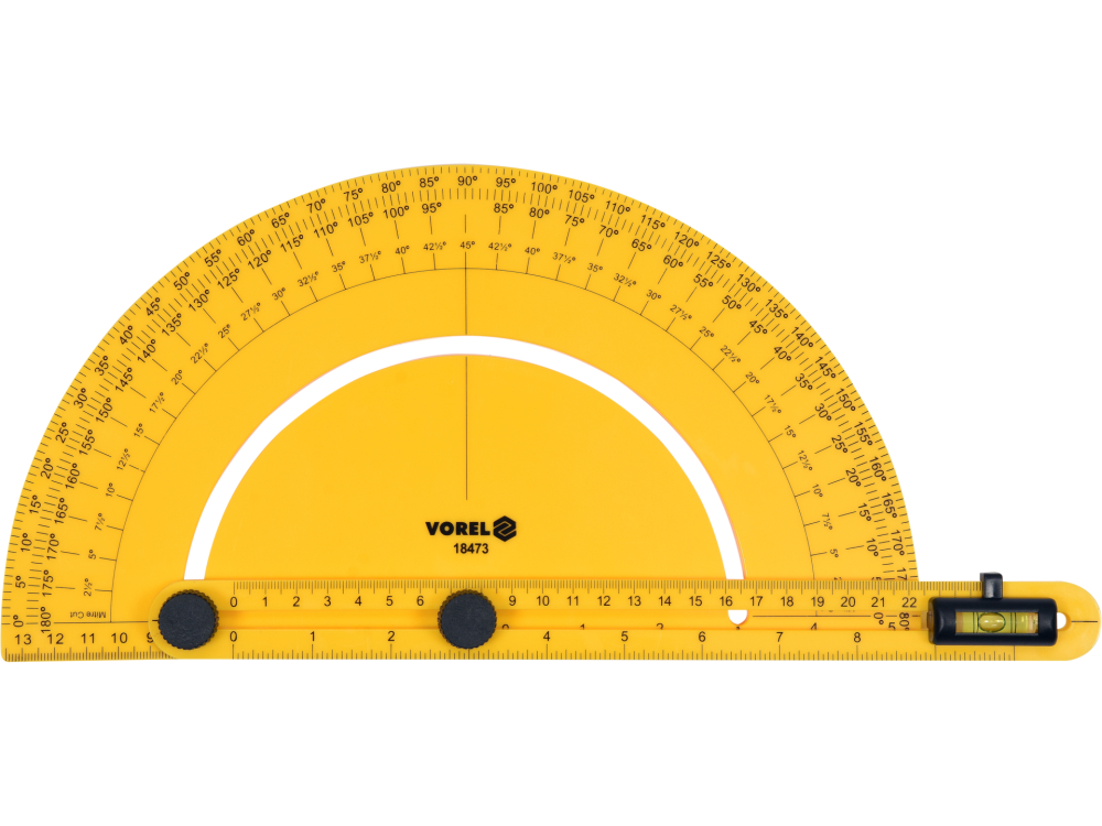PROTRACTOR WITH LEVEL [2]