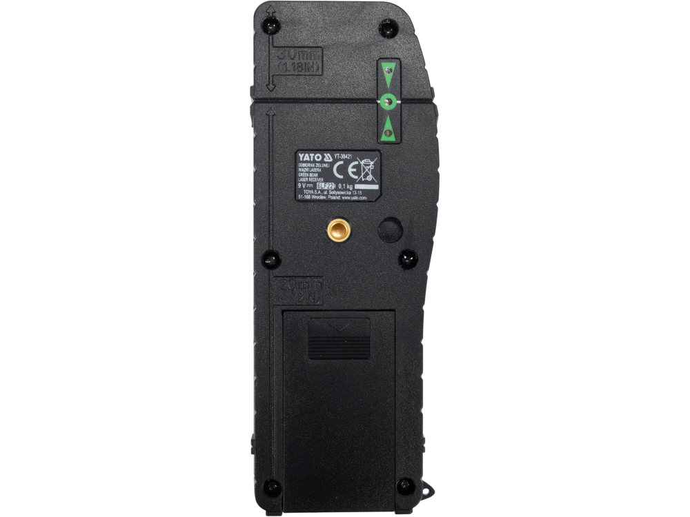 LASER RECEIVER WITH CLAMP 1-70 M [6]