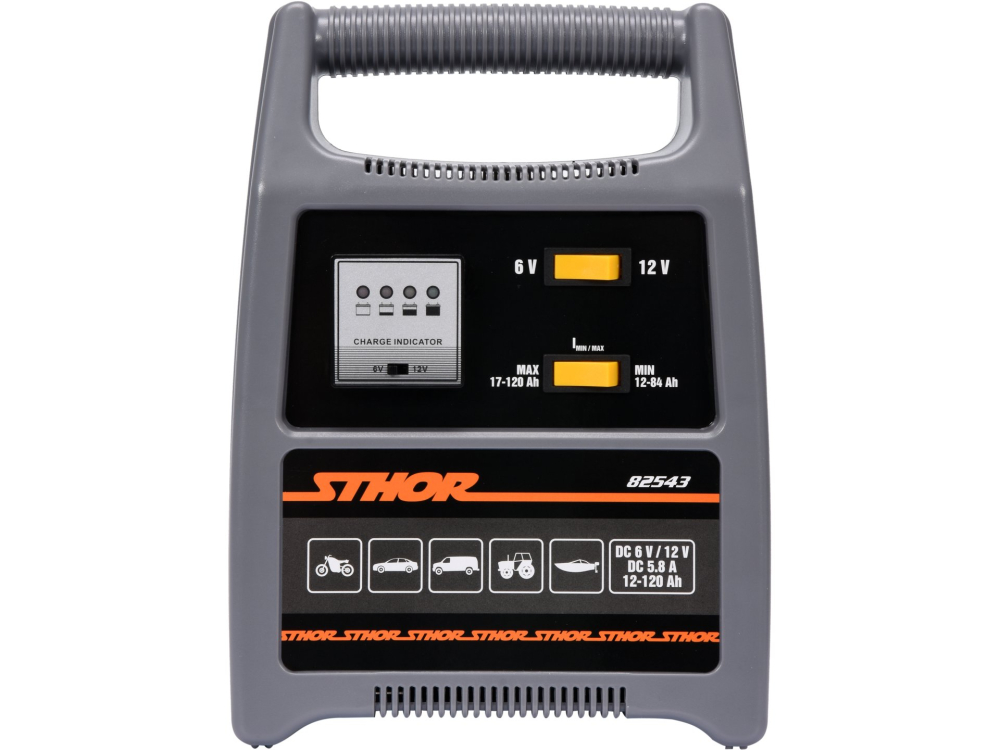 BATTERY CHARGER 6/12V 8A 120AH LED [2]