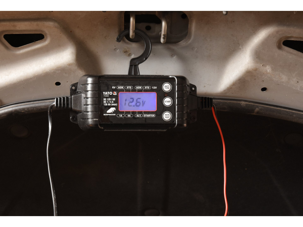 ELECTRONIC BATTERY CHARGER 6-12V 1/ 4A [2]