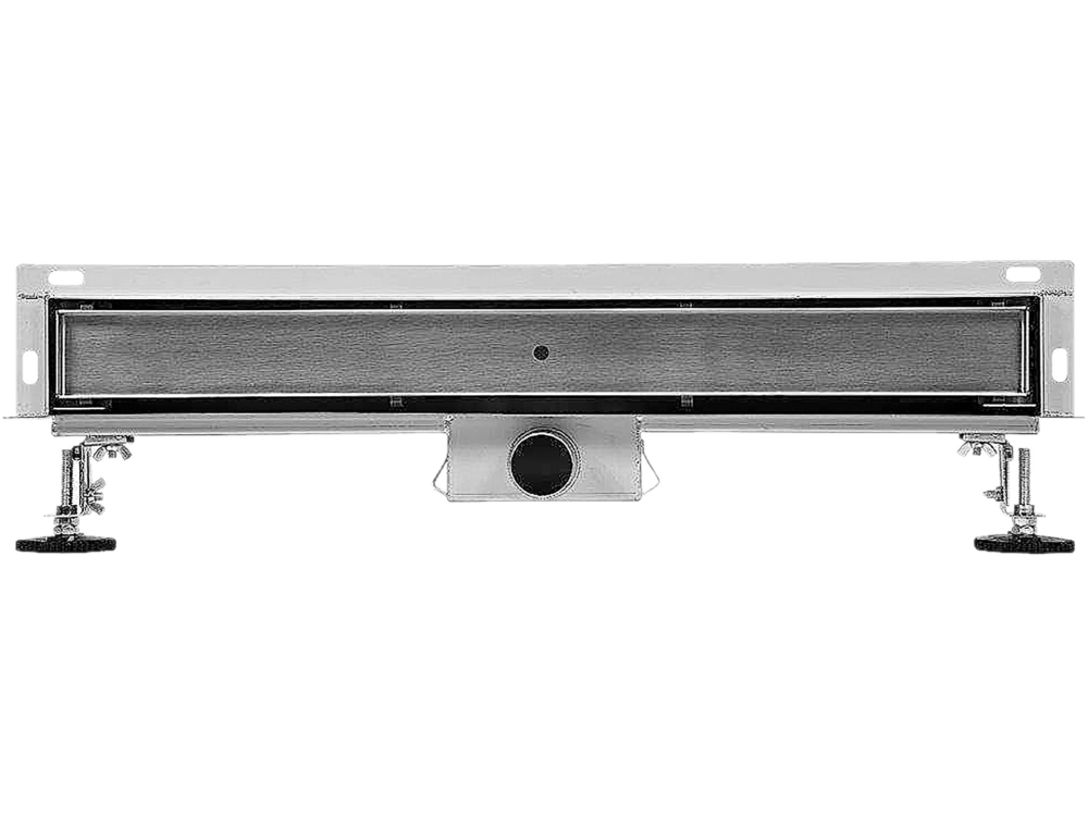 LINEAR DRAIN 'BRICK' 60CM WITH SIPHON WET&DRY [2]