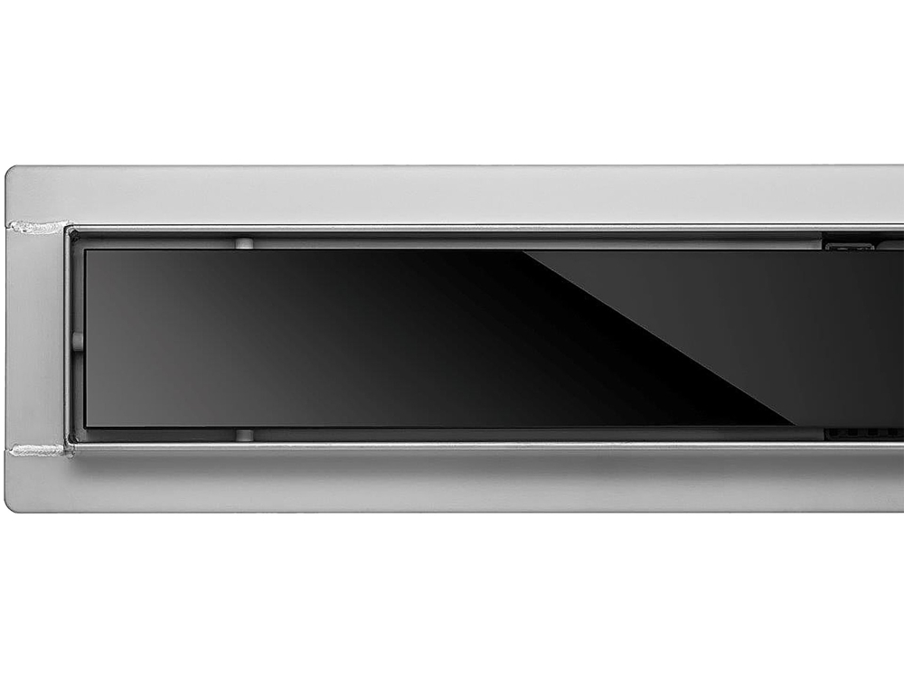 LINEAR DRAIN 'BLACK GLASS' 80 CM WET&DRY [2]
