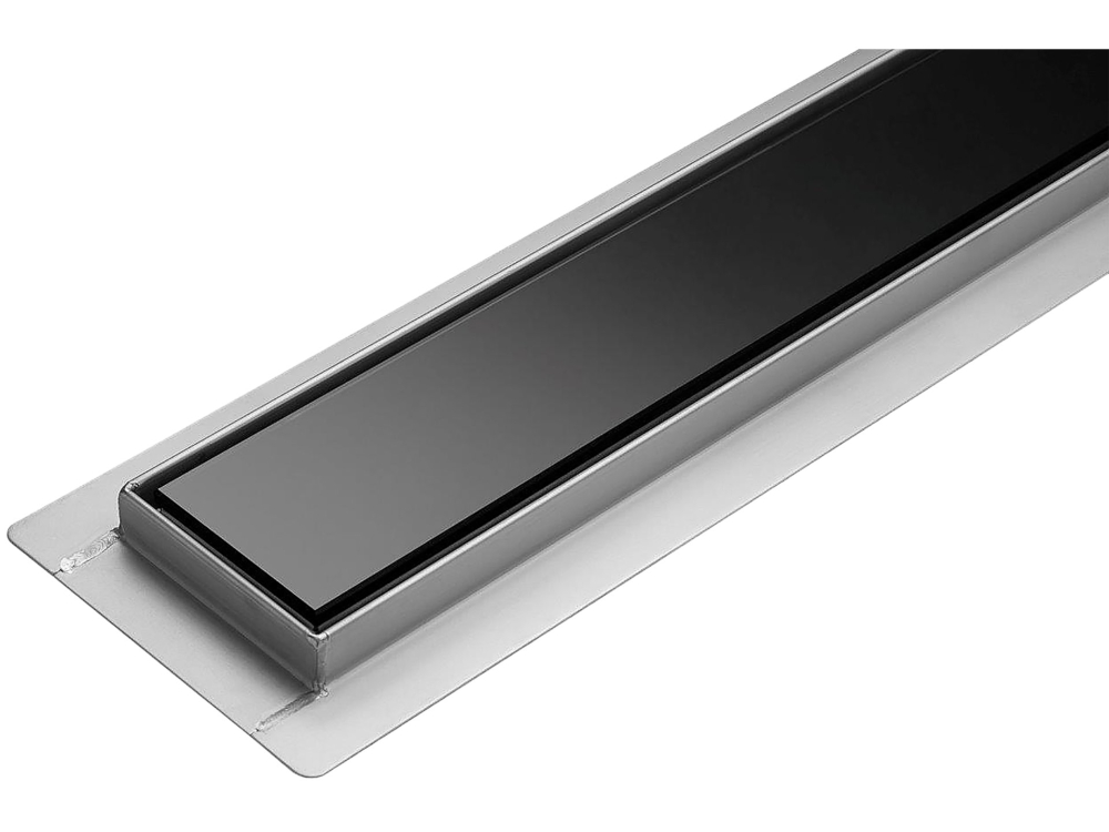 LINEAR DRAIN 'BLACK GLASS' 80 CM WET&DRY [3]
