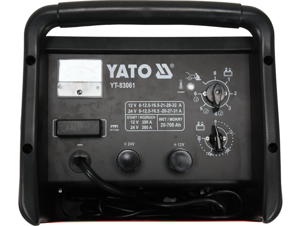 BATTERY CHARGER WITH JUMP STARTER 20-700 AH [2]