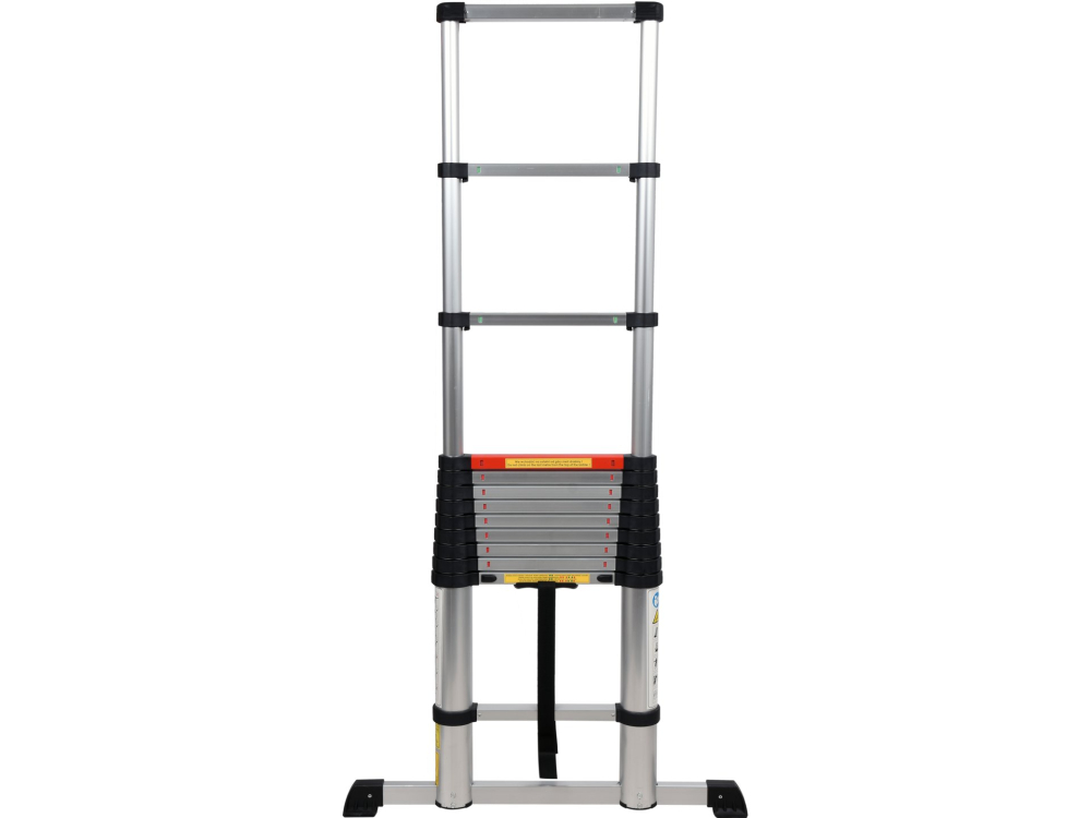 ALUMINIUM TELESCOPIC LADDER 3,8M 13 STEPS [2]