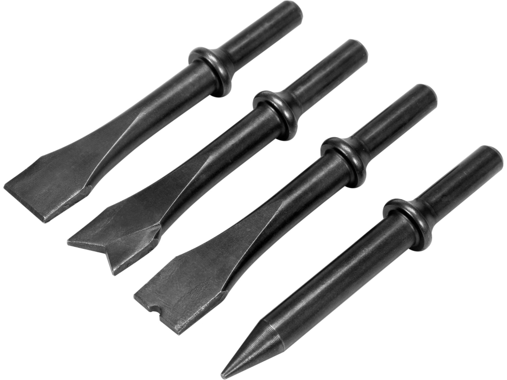 4PCS ROUND SHANK CHISEL SET [2]