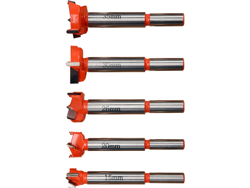 5PCS SET OF FORSTNER DRILL BITS [2]