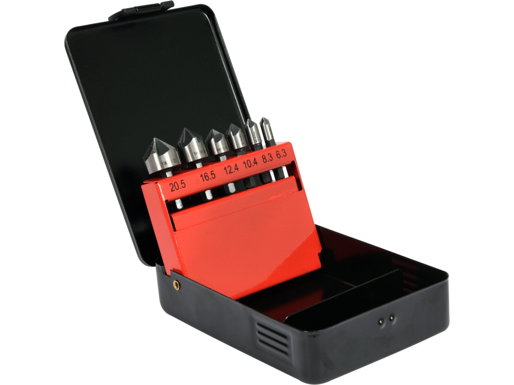 6PCS COUNTERSINK 6,30-20,50MM HEX [3]