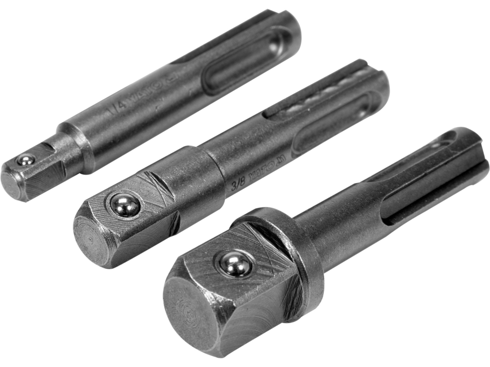 3PCS SDS SOCKET DRIVER SET 1/4, 3/8, 1/2 [2]