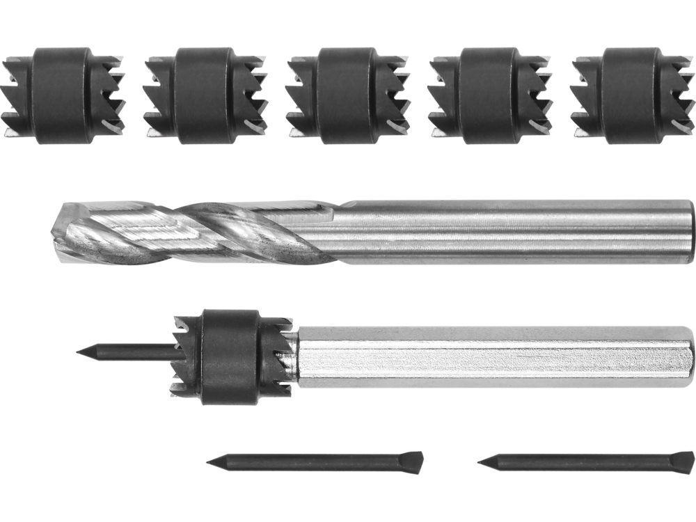 SPOT WELD CUTTER DRILL BIT SET 9 PCS [2]