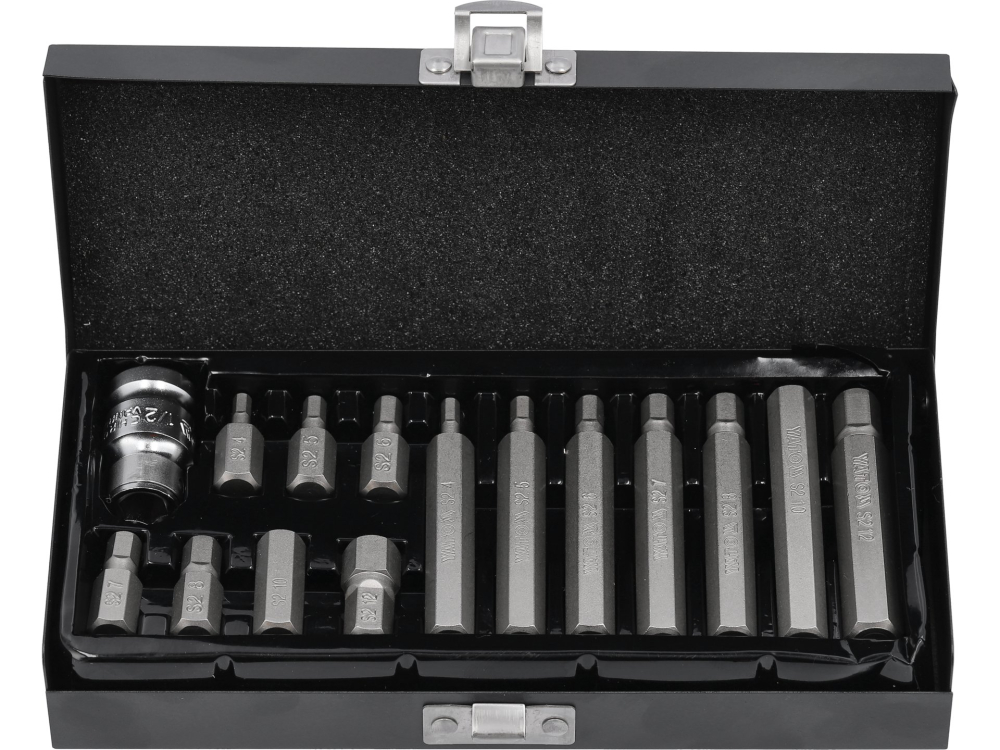 SCREWDRIVER BIT SET HEX 15 PCS [2]