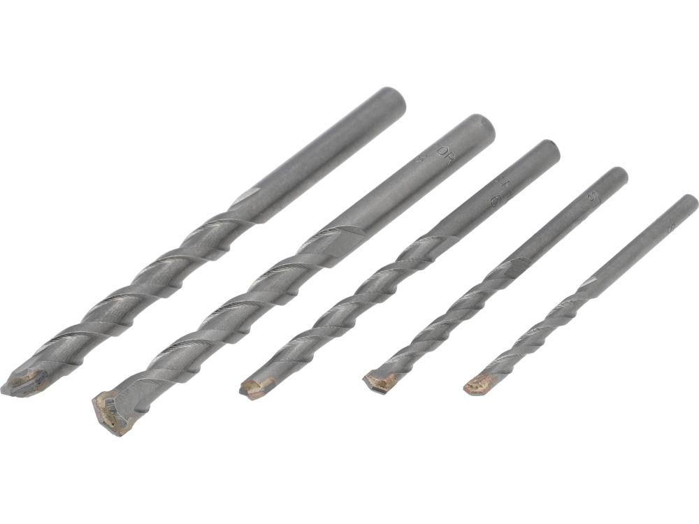 MASONRY DRILL BIT SET 4, 5, 6, 8, 10MM [2]