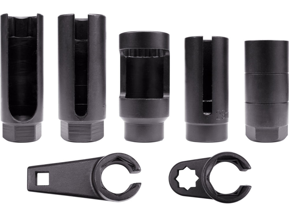 OXYGEN SENSOR AND FUEL INJECTORS WRENCH SET 7 PCS [3]
