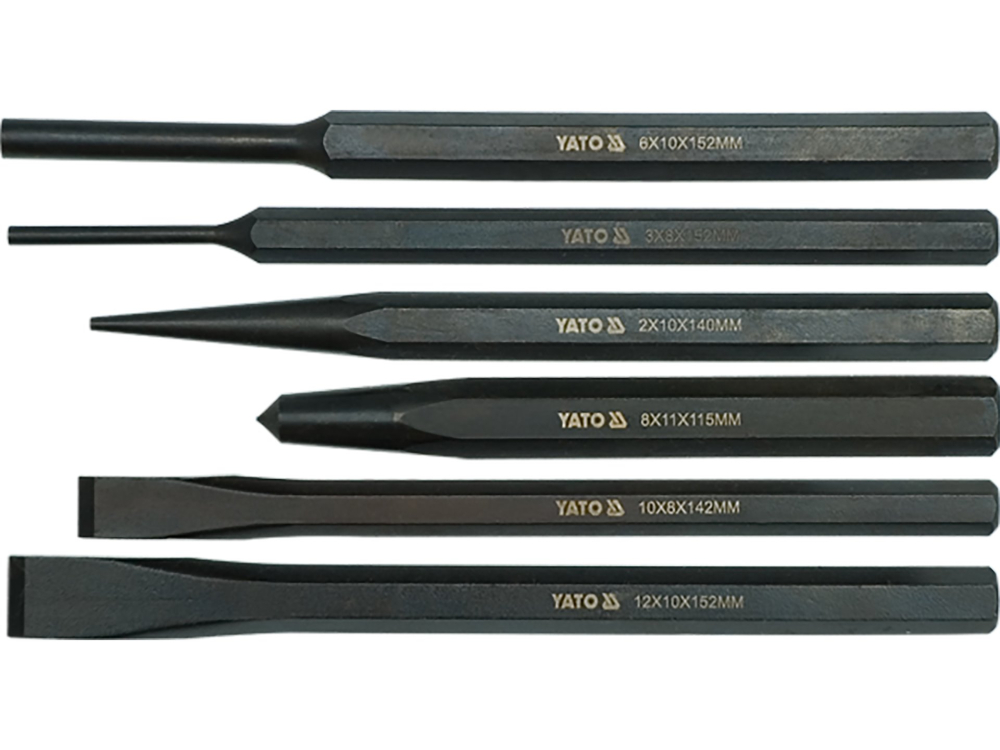 CHISEL AND PUNCH SET 6 PCS [2]