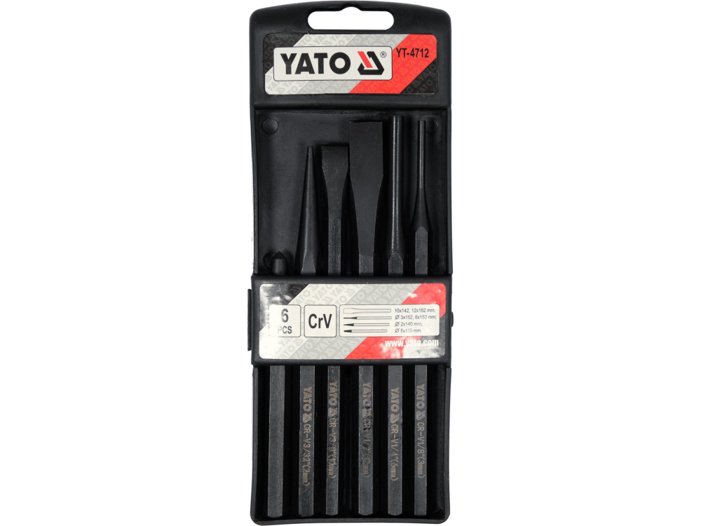 CHISEL AND PUNCH SET 6 PCS [3]