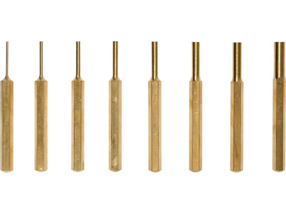 BRASS PUNCH DRIVE PIN SET 8PCS [2]