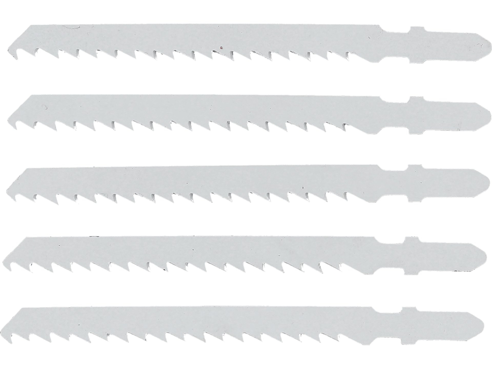 JIG SAW BLADE BIMETAL, TYPE T, 6 TPI, FOR WOOD, 5 PCS [2]