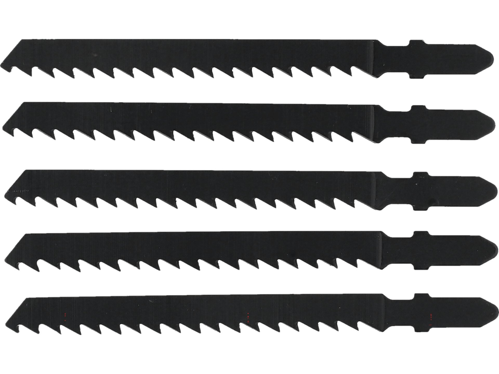 JIG SAW BLADE TYPE T, 6 TPI, FOR WOOD, 5 PCS [2]