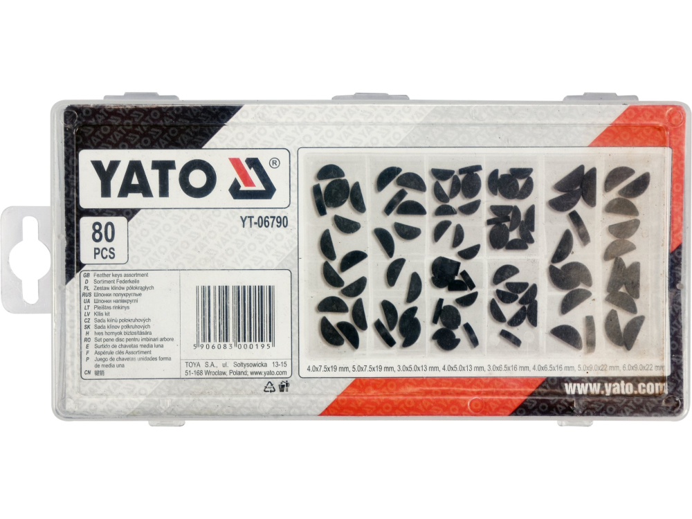 80 PCS FEATHER KEYS ASSORTMENT [2]