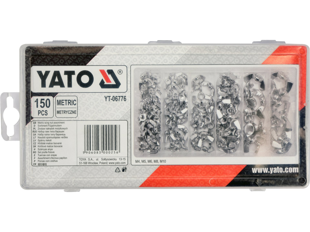 150 PCS WING NUTS ASSORTMENT [2]