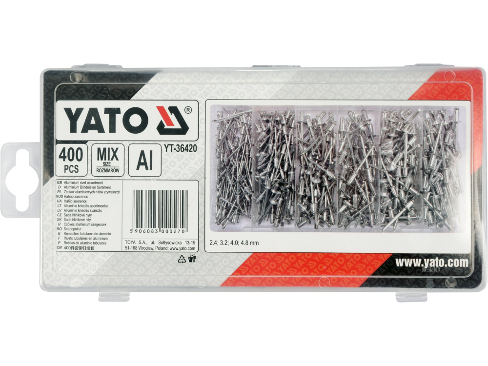 400 PCS BLIND RIVETS ASSORTMENT [2]