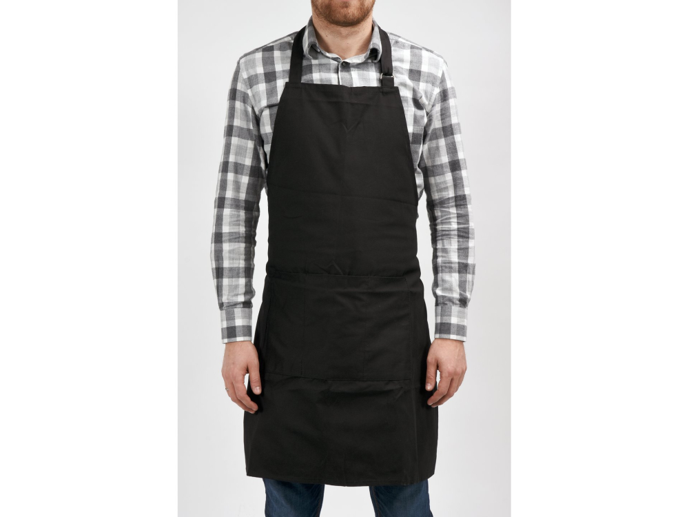 BBQ COTTON APRON WITH POCKETS [2]