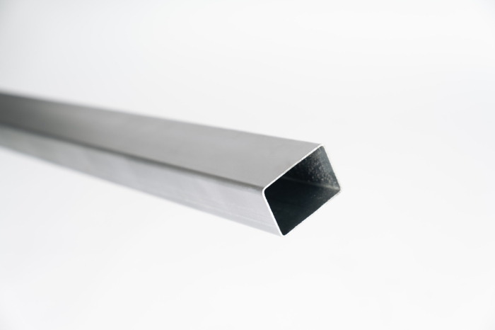 Stalp gard, otel zincat, dreptunghiular, fixare in beton, 2 m, 60 x 40 mm [3]