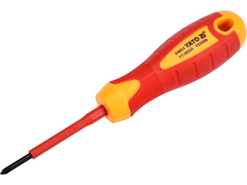 INSULATED SCREWDRIVER PZ0*60MM [2]