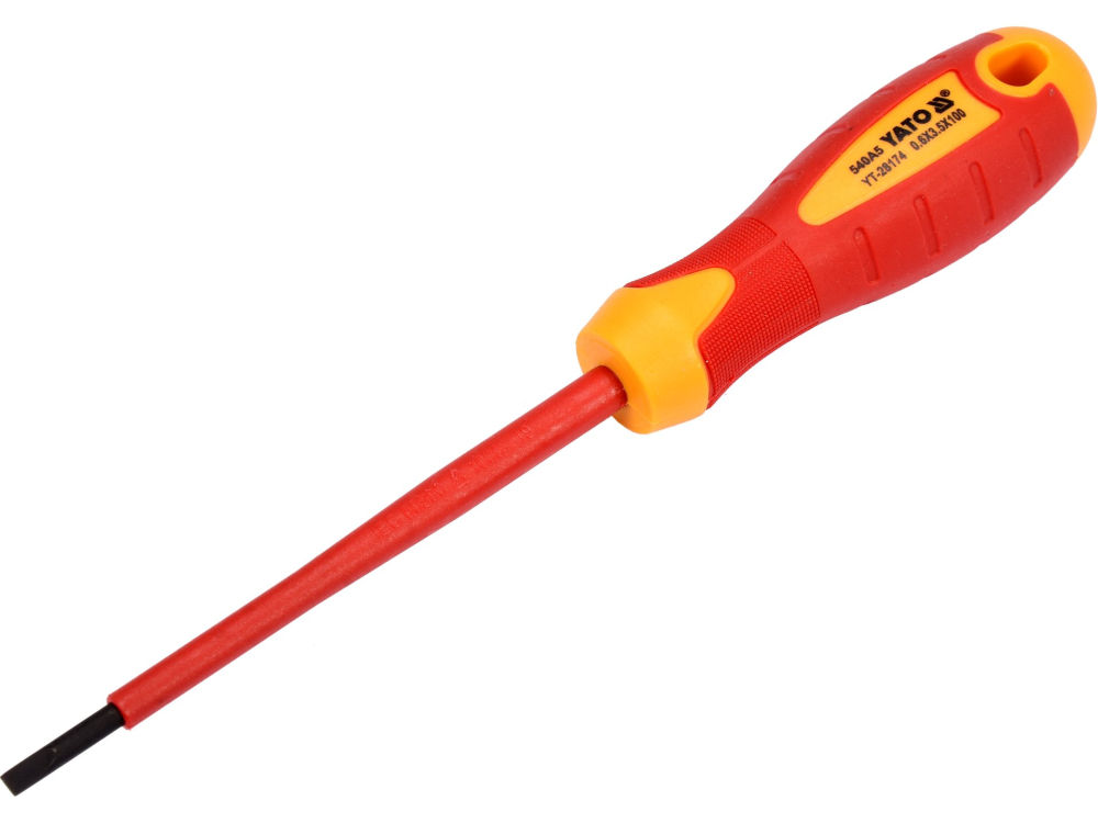 INSULATED SCREWDRIVER 1000V 3,5*100MM [2]