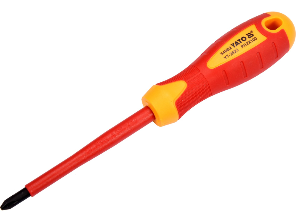 INSULATED SCREWDRIVER 1000 V PH2X100 MM [2]
