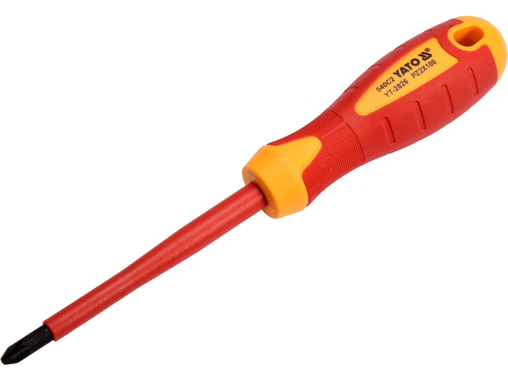 INSULATED SCREWDRIVER 1000 V PZ2X100 MM [2]